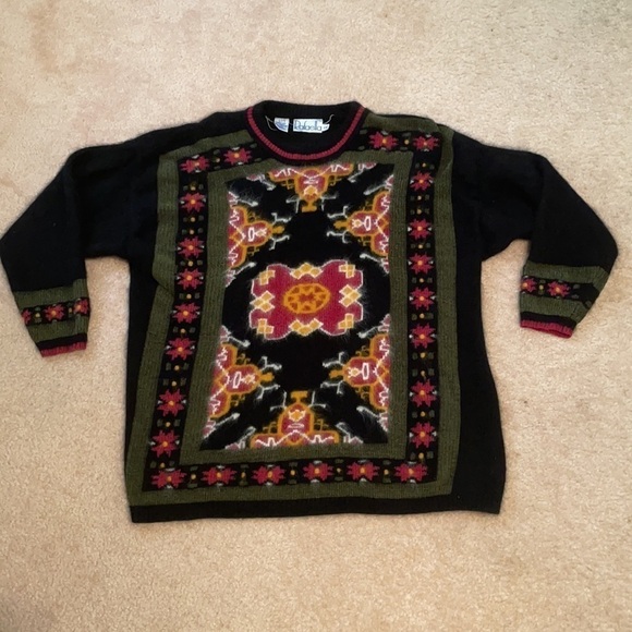 Luxurious Vintage Angora and Lambswool Blend Sweater by Rafaella Super Soft 2X - Picture 11 of 11